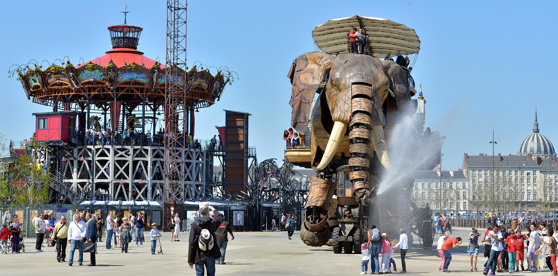 Le Grand Eléphant Les Machines Le carousel des mondes marins Nantes